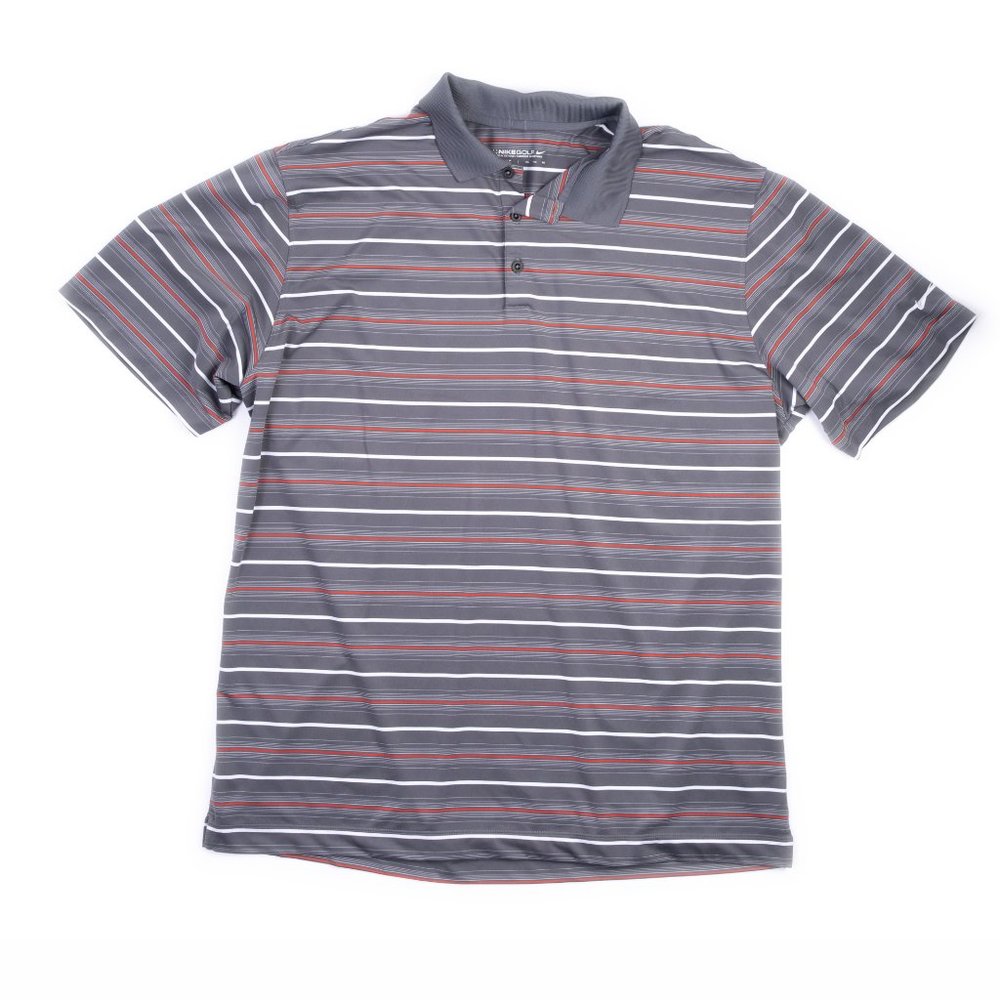 Nike Golf Dri-fit striped polo XXL